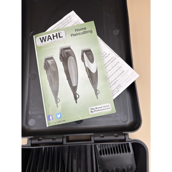 WAHL Professional Hair Cut Barber Salon Trimmer Clipper Kit Set 10 Pro Guards - Picture 2 of 7